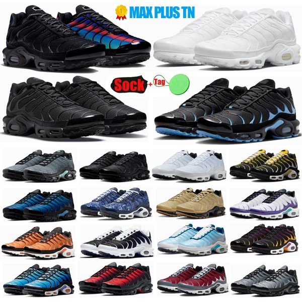2023 tn plus running shoes men women triple black white terrascape max plus tn laser blue unc burgundy hyper jade tropical twist airnaxs tns